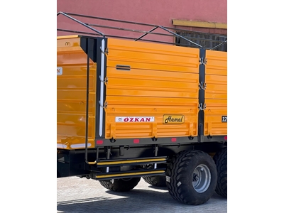 10,12,14,16 Ton Geriye Devirmeli Damperli Tandem Römork - 10