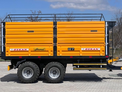 10,12,14,16 Ton Geriye Devirmeli Damperli Tandem Römork - 11