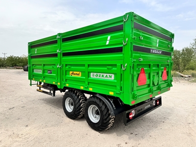 10,12,14,16 Ton Geriye Devirmeli Damperli Tandem Römork - 12