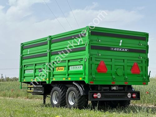 14 Ton Rear Tipping Tandem Trailer