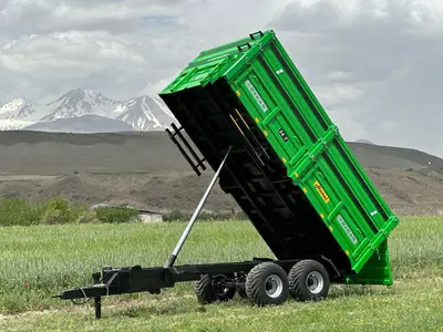 16 Ton Rear Tipping Tandem Trailer