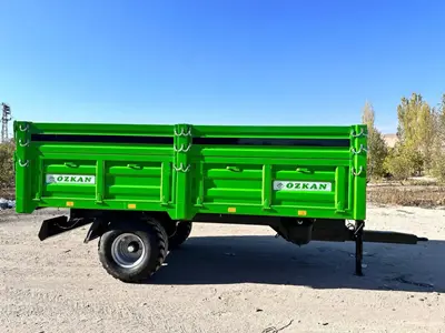 1.5 Ton Single Axle Tipping Dump Trailer