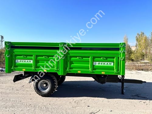1.5 Ton Single Axle Tipping Dump Trailer
