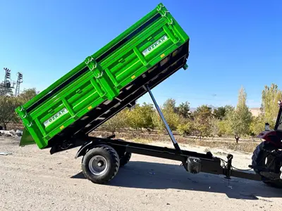 3 Ton Single Axle Tipping Dump Trailer