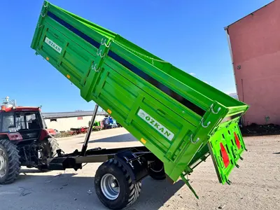 4 Ton Single Axle Tipping Dump Trailer