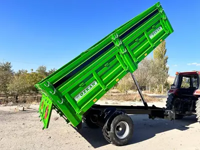 6 Ton Single Axle Tipping Trailer