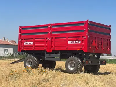 6 Ton Double Axle Tipping Trailer