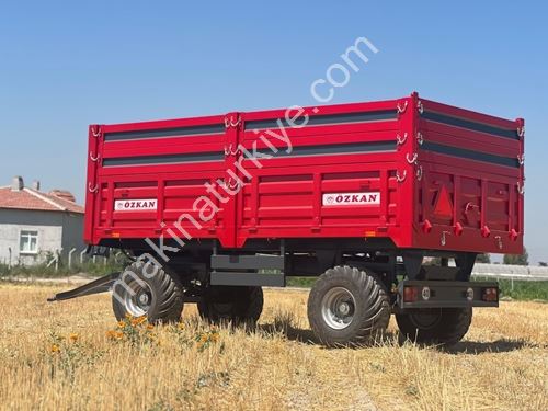 6 Ton Double Axle Tipping Trailer