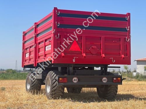 8 Ton Double Axle Tipping Trailer