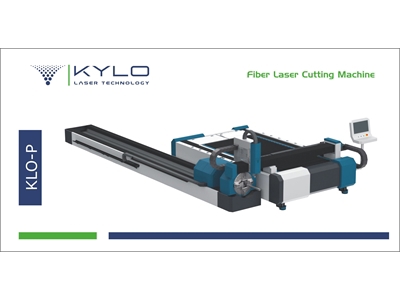 3 Kw 120 Çap 6000 Mm Boy Fiber Lazer Boru Kesme Makinesi