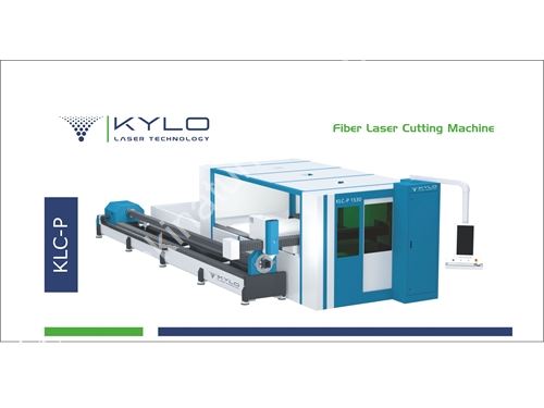 Machine de découpe laser à fibre Klcx 1530 12 kW de fabrication locale (modèle fermé Premium)