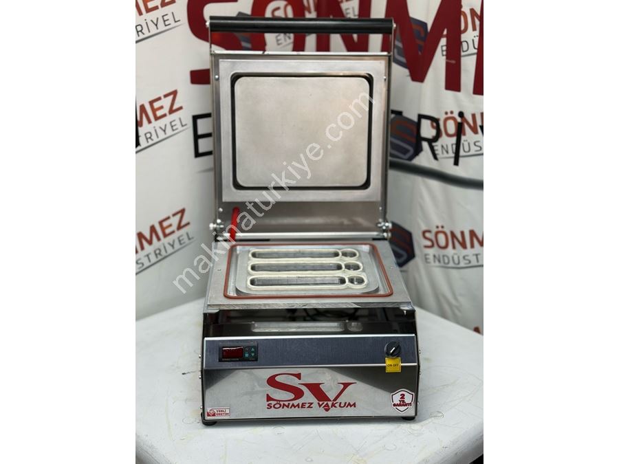 Sos + Dürüm Çiğköfte Dürüm Paketleme Tabak Kapatma Makinası