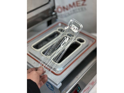 Sos + Dürüm Çiğköfte Dürüm Paketleme Tabak Kapatma Makinası - 5