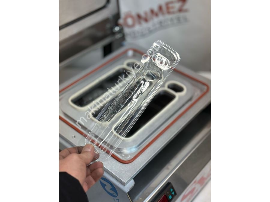 Sos + Dürüm Çiğköfte Dürüm Paketleme Tabak Kapatma Makinası