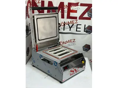 Sos + Dürüm Çiğköfte Dürüm Paketleme Tabak Kapatma Makinası