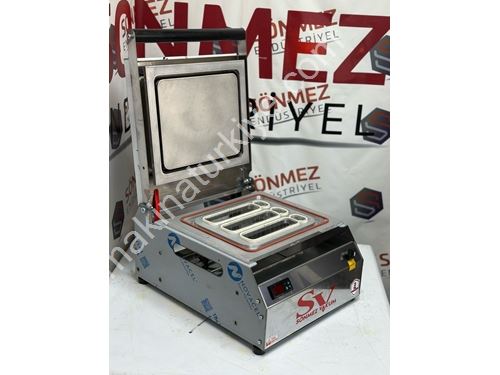 Sos + Dürüm Çiğköfte Dürüm Paketleme Tabak Kapatma Makinası