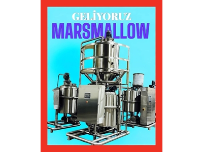 300-750 Kg / Saat Marshmallow Makinesi - 1