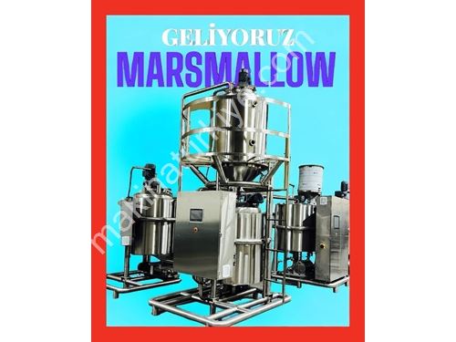 300-750 Kg / Saat Marshmallow Makinesi