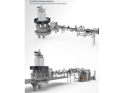6-Nozzle Flour Bag Filling and Packaging Machine - 1