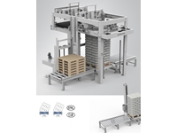 Asansörlü Paletleme Sistemi (Palletizing System With Elevator)