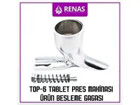 Tablet Pres Makinası Ürün Besleme Gagası