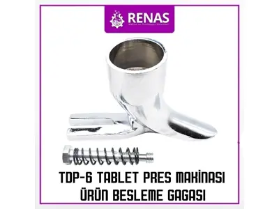 Tablet Pres Makinası Ürün Besleme Gagası