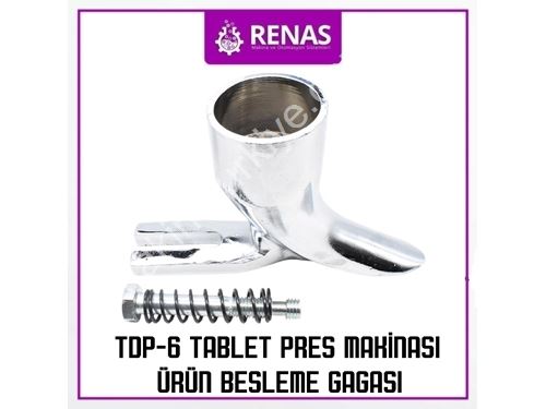 Tablet Pres Makinası Ürün Besleme Gagası