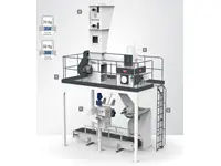 25/50 Kg Tek Tartım Tek İstasyon Un Torba Dolum Paketleme Makinesi