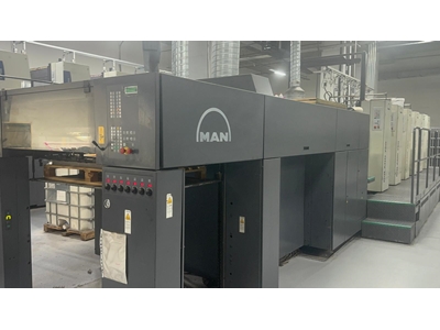 2006 - Man Roland R 705-3B+Lv 5 Renkli Ofset Baskı Makinesi - 1