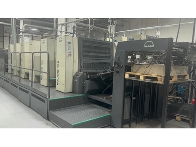 2006 - Man Roland R 705-3B+Lv 5 Renkli Ofset Baskı Makinesi - 3