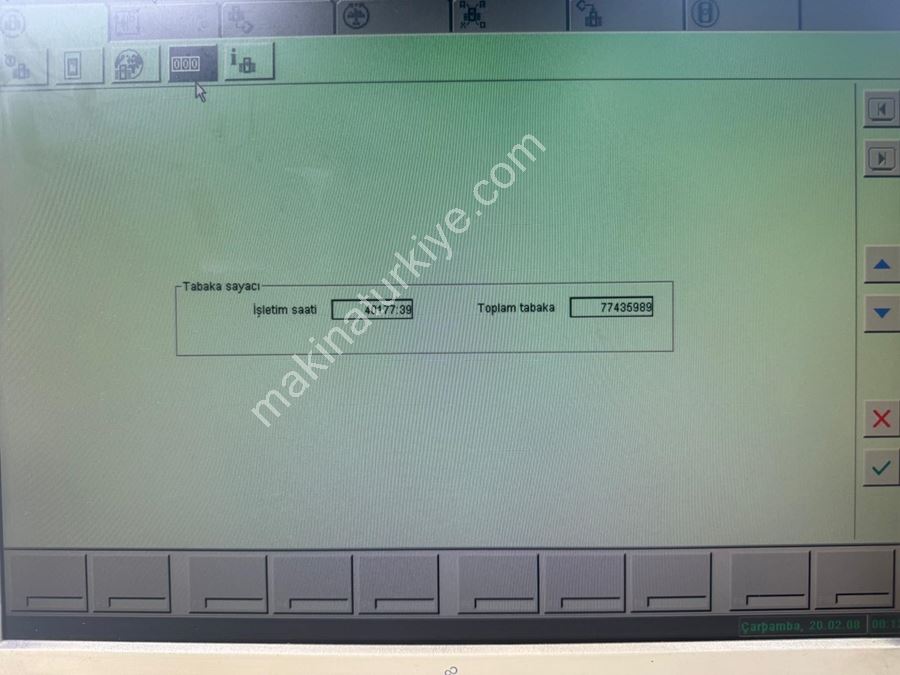 2006 - Man Roland R 705-3B+Lv 5 Renkli Ofset Baskı Makinesi