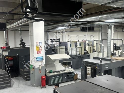 2008 - Man Roland 905-6+Lv Hiprint 5 Renk Ofset Baskı Makinası