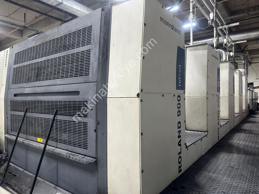 2008 - Man Roland 905-6+Lv Machine d'impression offset 5 couleurs Hiprint