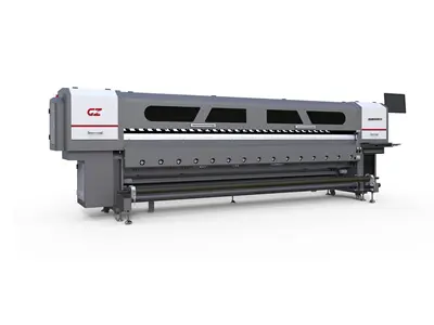 320 cm 2 Baskı Kafalı Eko Solvent Baskı Makinası