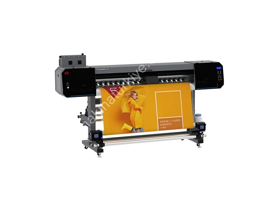 2-Head 160 Cm Roll-to-Roll Digital Led UV Printing Machine