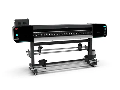 2 Kafalı 180 Cm Rulodan Ruloya Dijital Led Uv Baskı Makinesi