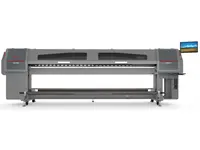UV-Druckmaschine von Rolle zu Rolle mit 4-8 Köpfen 320 cm
