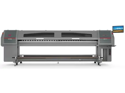 4-8 Kafalı 320 Cm Rulodan Ruloya Led Uv Baskı Makinesi