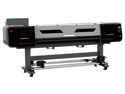 180 Cm 2-4 Kafalı Hibrit Led Uv Dijital Baskı Makinesi