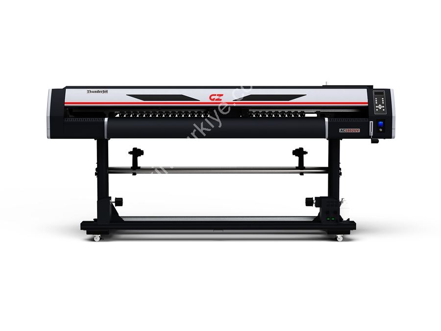 180 Cm 2 Head Roll To Roll Digital Led Uv Printing Machine