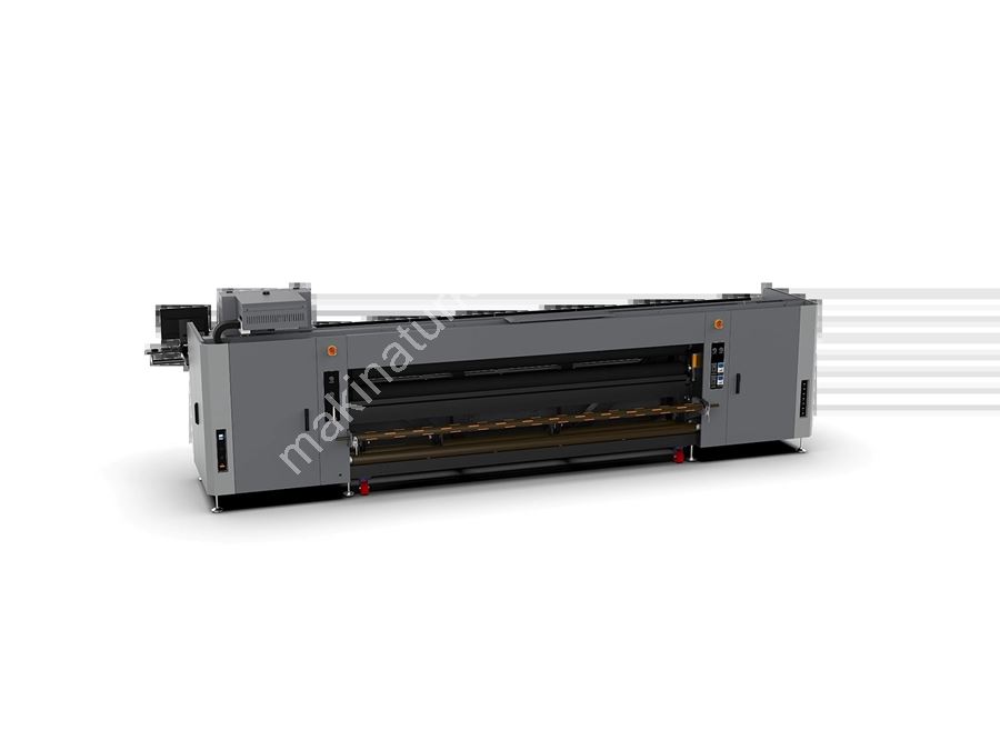 16-20 Kafalı 320 Cm Roll To Roll Led Uv Baskı Makinesi