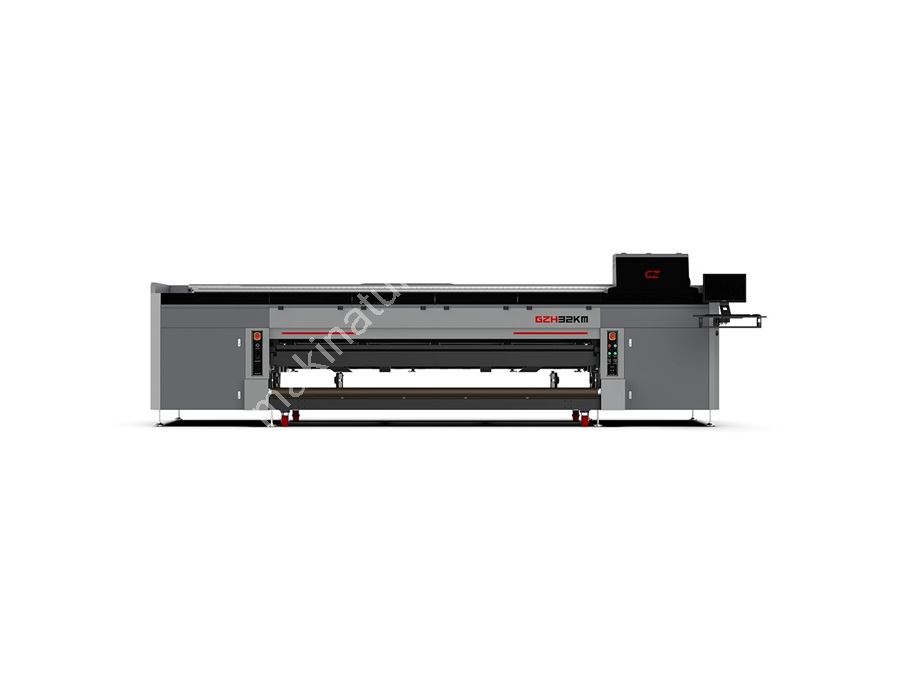 16-20 Kafalı 320 Cm Roll To Roll Led Uv Baskı Makinesi