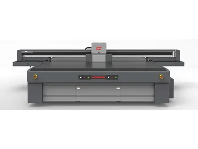 300 Cm X 200 Cm Flatbed (Tabaka) Led Uv Baskı Makinesi