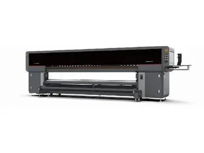 320 Cm 11 Kafalı Rulodan Ruloya Led Uv Baskı Makinesi