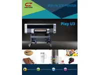 60 Cm 3-4 Head Dtf UV Printing Machine