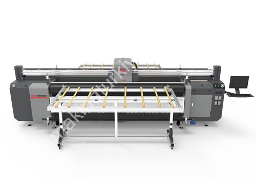 320 Cm 8 Head Industrial Conveyor Hybrid Led UV Printing Machine