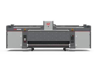 180 Cm 8 Kafalı Rulo Ve Tabaka Malzemeler İçin Kompakt Hibrit Led Uv Baskı Makinesi