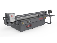 250 Cm X 130 Cm 8 Kafalı Tabaka Led Uv Baskı Makinesi
