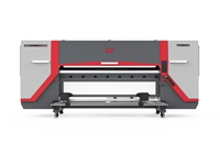 180 Cm 4 Kafalı Rulodan Ruloya Dijital Led Uv Baskı Makinesi