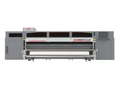 320 Cm 16 Kafalı Rulodan Ruloya Led Uv Baskı Makinesi